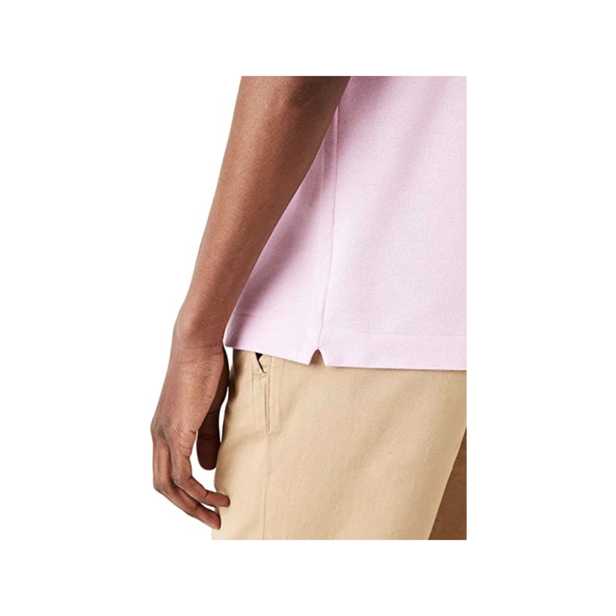 LACOSTE Regular fit Тениска в розово