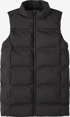 Gilet 'Mellow' NAME IT en noir : devant