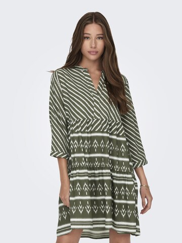 Robe-chemise JDY en vert : devant