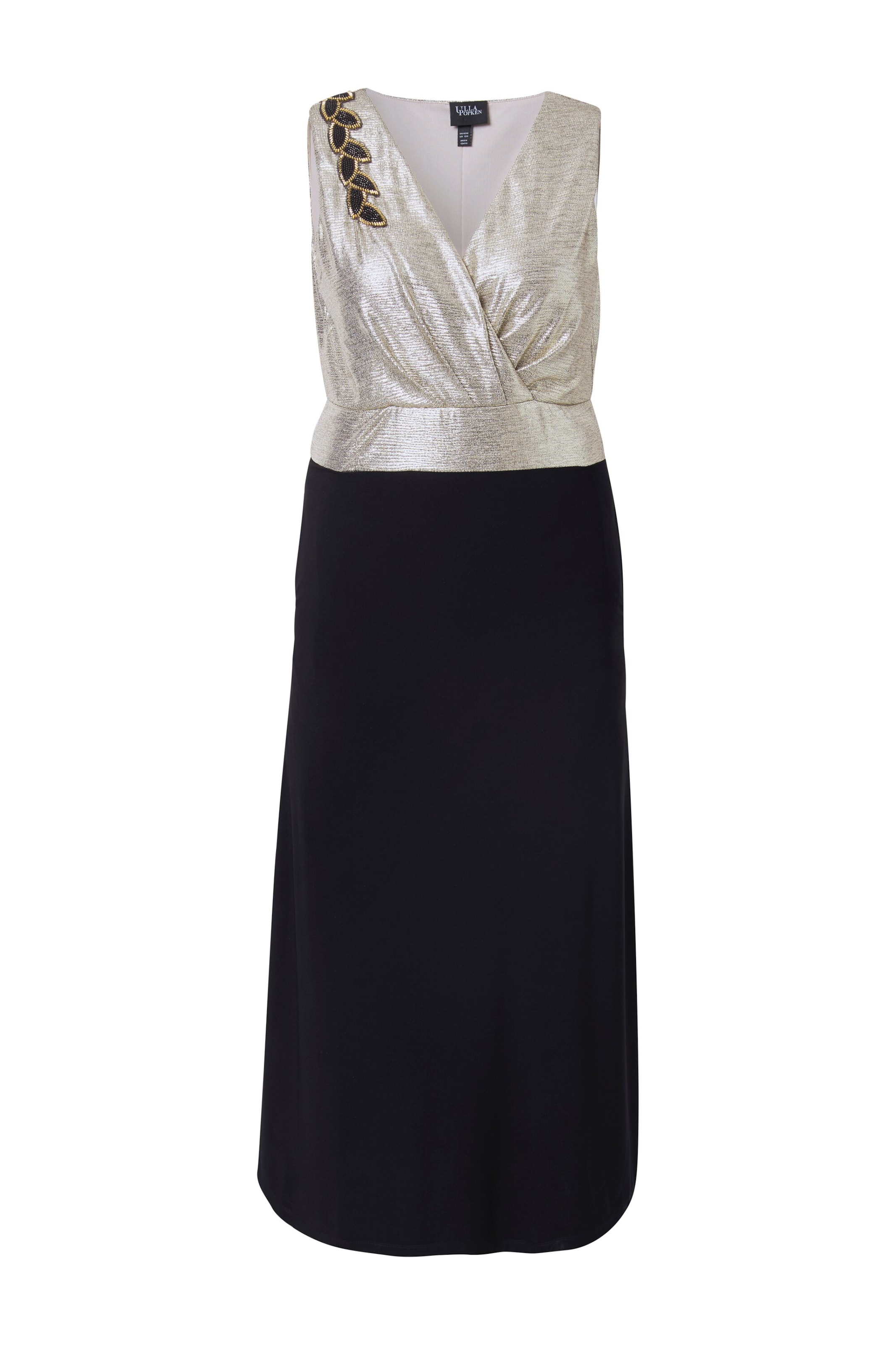 Ulla Popken Jurk in Zwart: voorkant