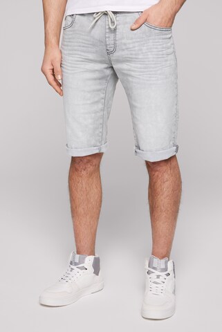 CAMP DAVID Regular Jeans in Grey: front