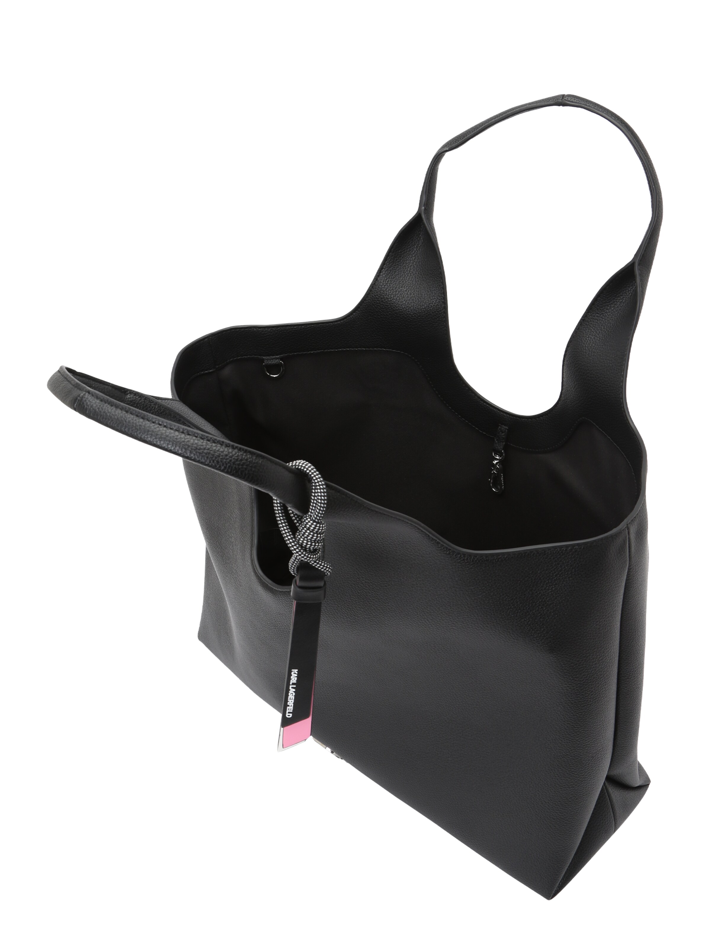 Karl Lagerfeld Nakupovalna torba | črna barva