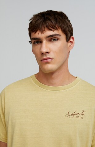 Scalpers Shirt 'Hotel' in Gelb