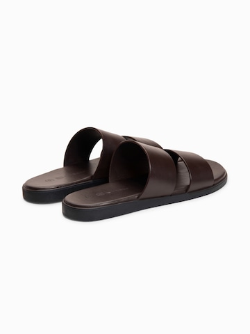 Ombre Pantolette‌‌‌‌‌‌‌‌‌‌ in Braun