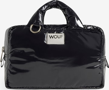 Trousses de toilette 'Glossy' Wouf en noir : devant