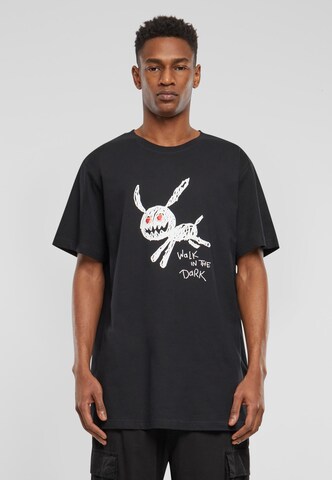Mister Tee - Camiseta 'Walk In The Dark' en negro: frente