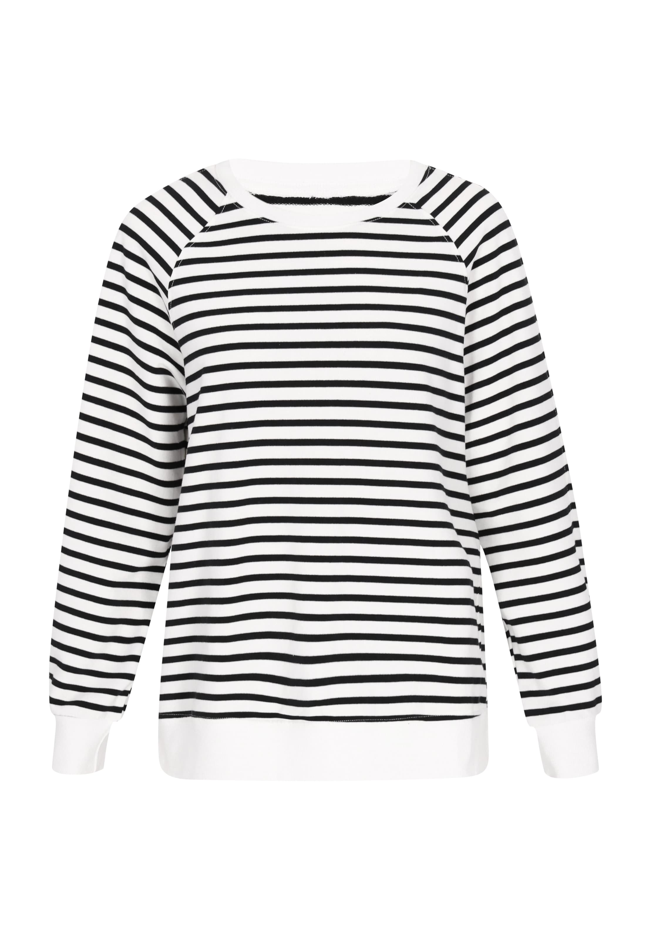 usha BLUE LABEL Sweatshirt in Weiß: Vorderseite