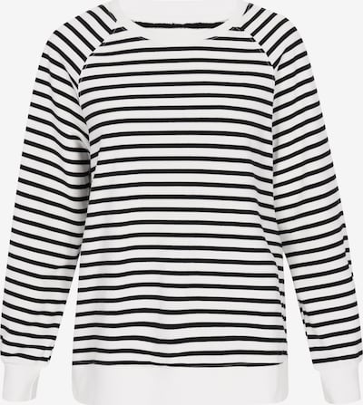 SANIKA Collegepaita 'Fashion Look' värissä musta / valkoinen, Tuotenäkymä