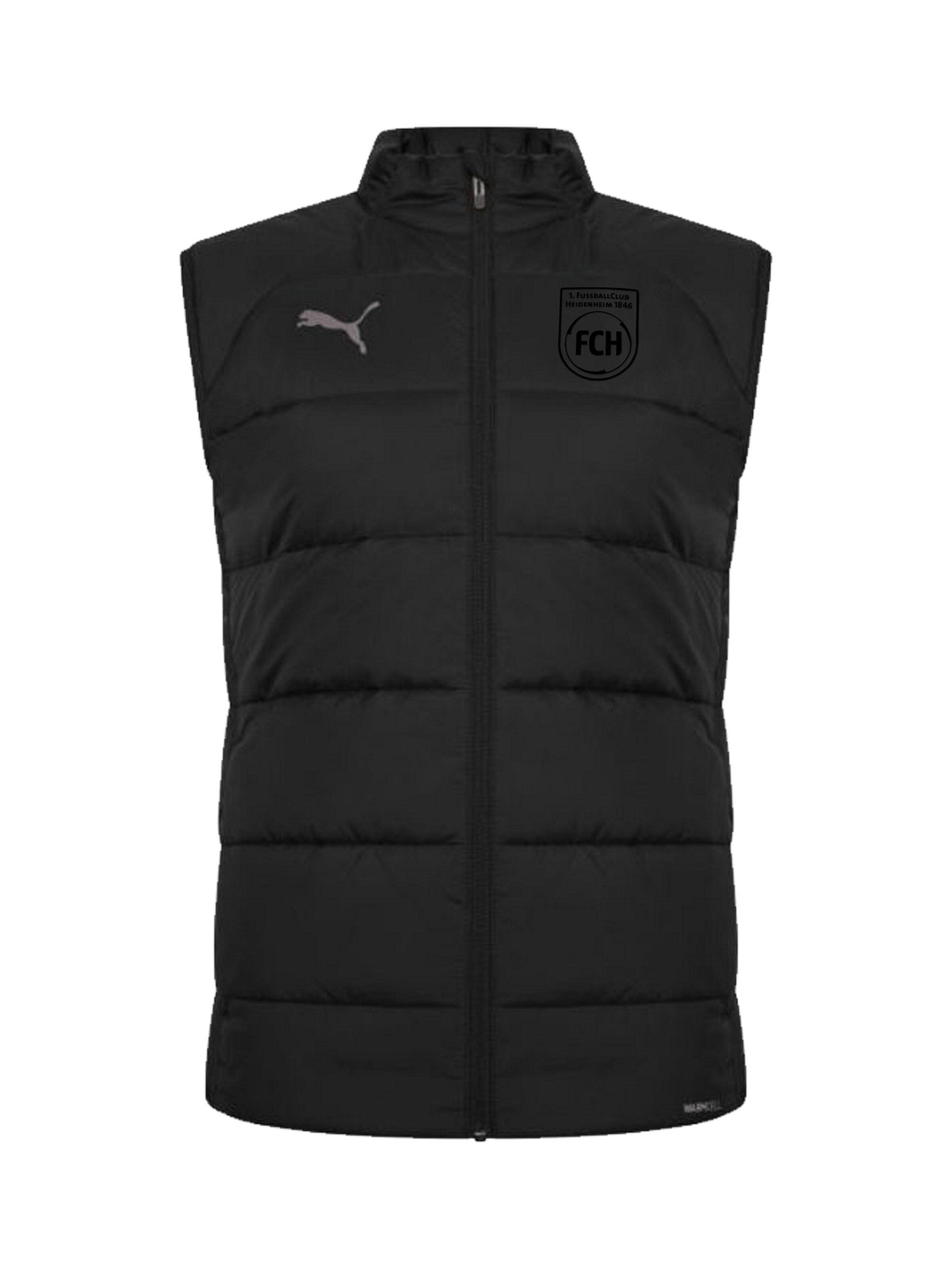 PUMA Sportweste in Schwarz: Vorderseite