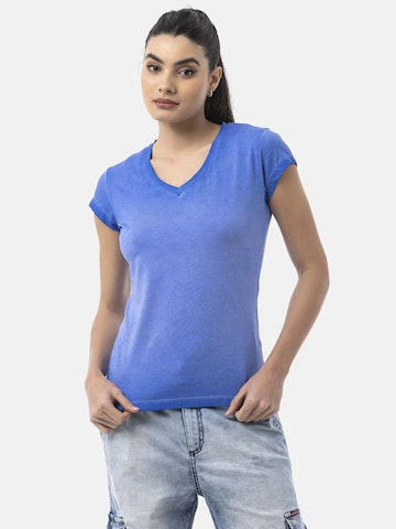 T-shirt 'WT385' CIPO & BAXX en bleu : devant