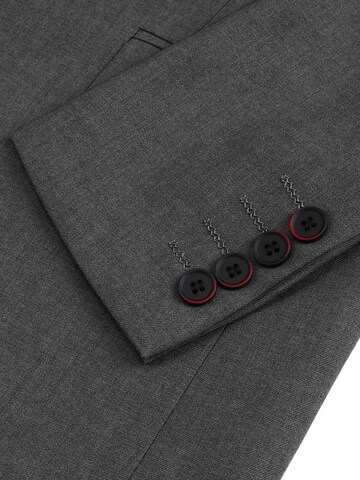 YOUTHUP Slim fit Suit Jacket in Grey
