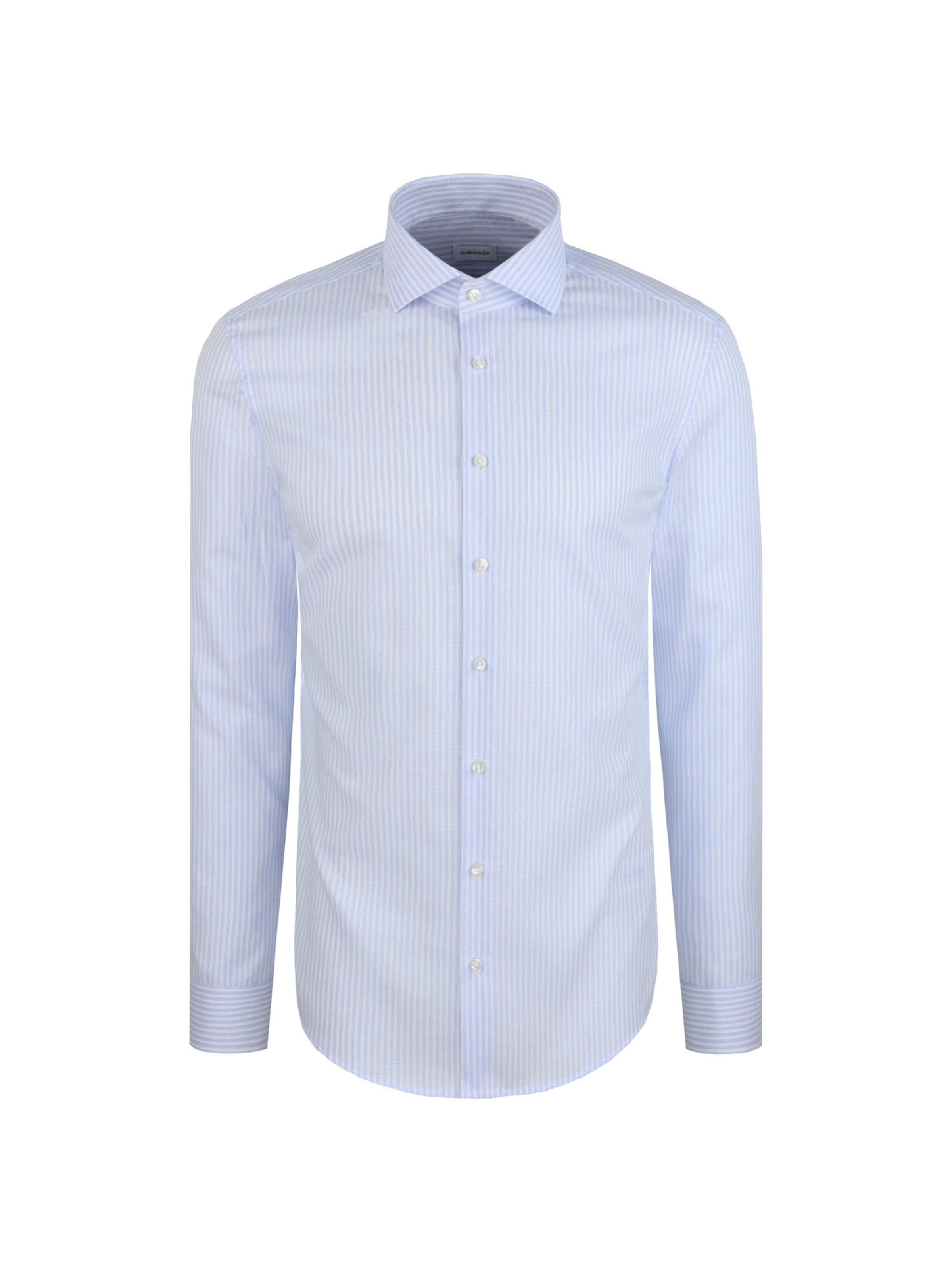 Fit confort Chemise business 'Schwarze Rose' SEIDENSTICKER en bleu : devant