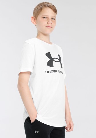 UNDER ARMOUR Toiminnallinen paita värissä valkoinen