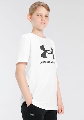 Maglia funzionale di UNDER ARMOUR in bianco