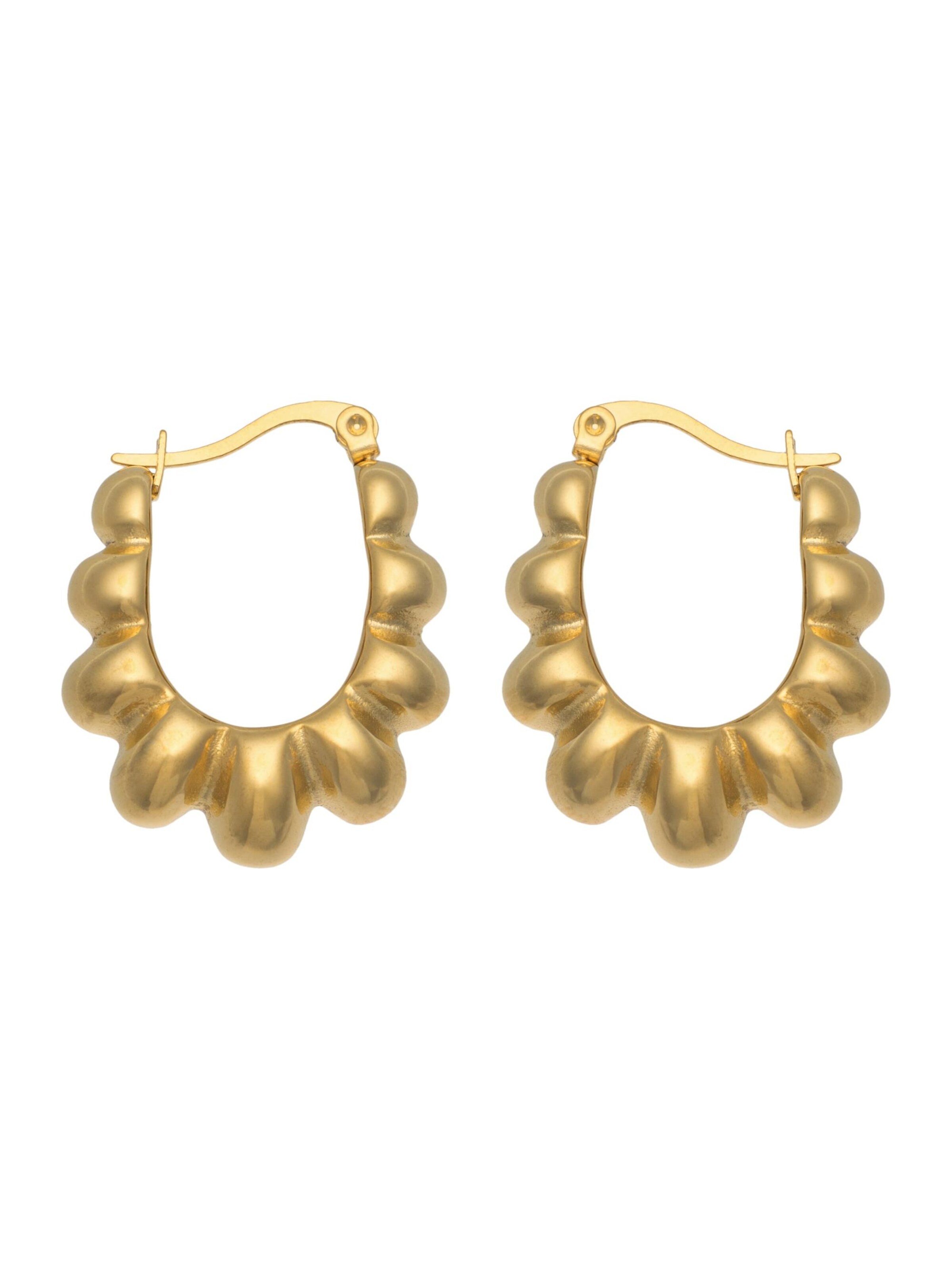 Cala Rose Ohrringe 'AMY'‌ in Gold: Vorderseite