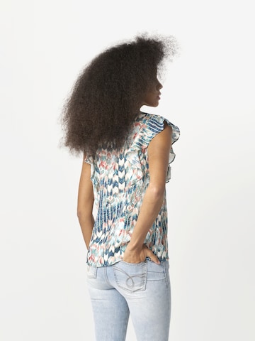 KOROSHI Blouse in Gemengde kleuren