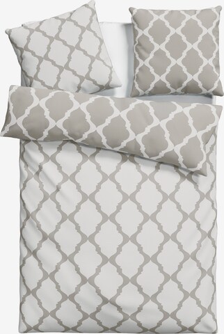 HOME AFFAIRE Duvet Cover in White: front