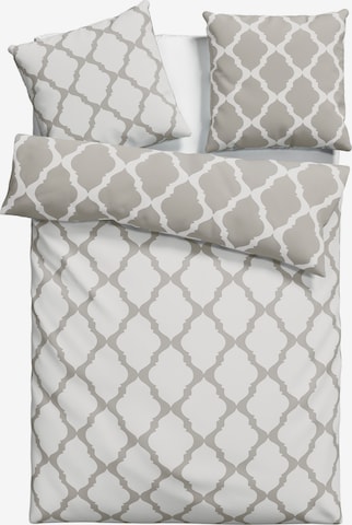 HOME AFFAIRE Duvet Cover in Grey: front