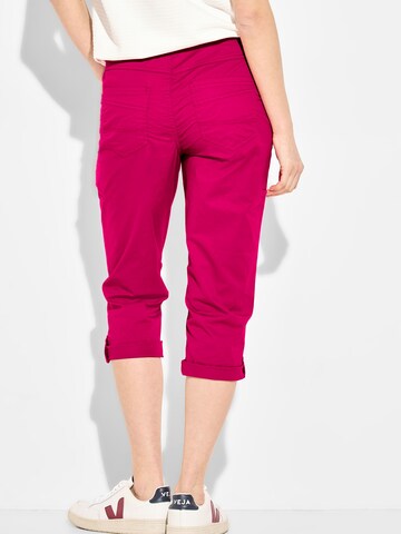 CECIL Slimfit Kalhoty – pink