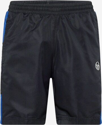 Regular Pantalon 'VEBITA' Sergio Tacchini en noir : devant