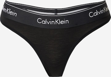 Calvin Klein Underwear Стринги в Черный: спереди