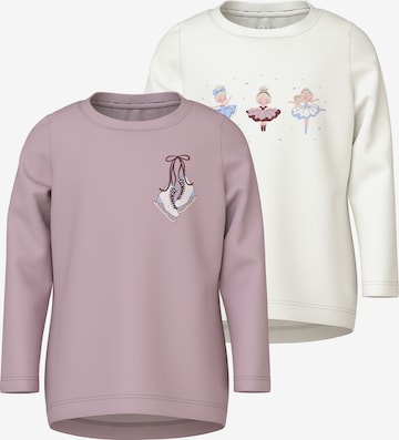 Maglietta 'NMFVIX' di NAME IT in rosa: frontale