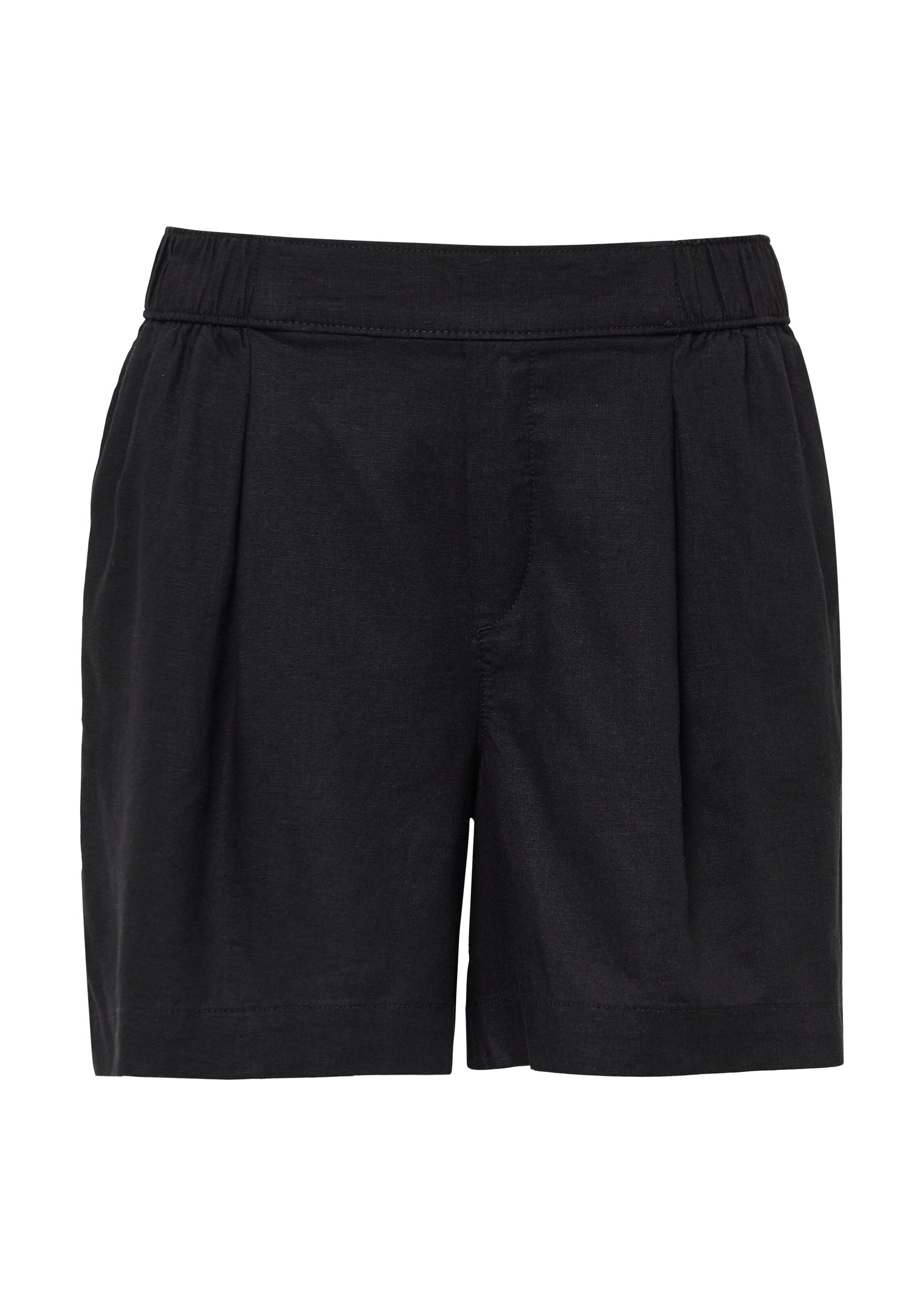 s.Oliver Shorts in Schwarz: Vorderseite