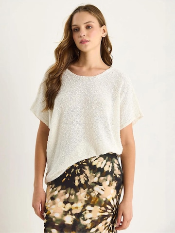 Maglietta di Bianco Lucci in bianco