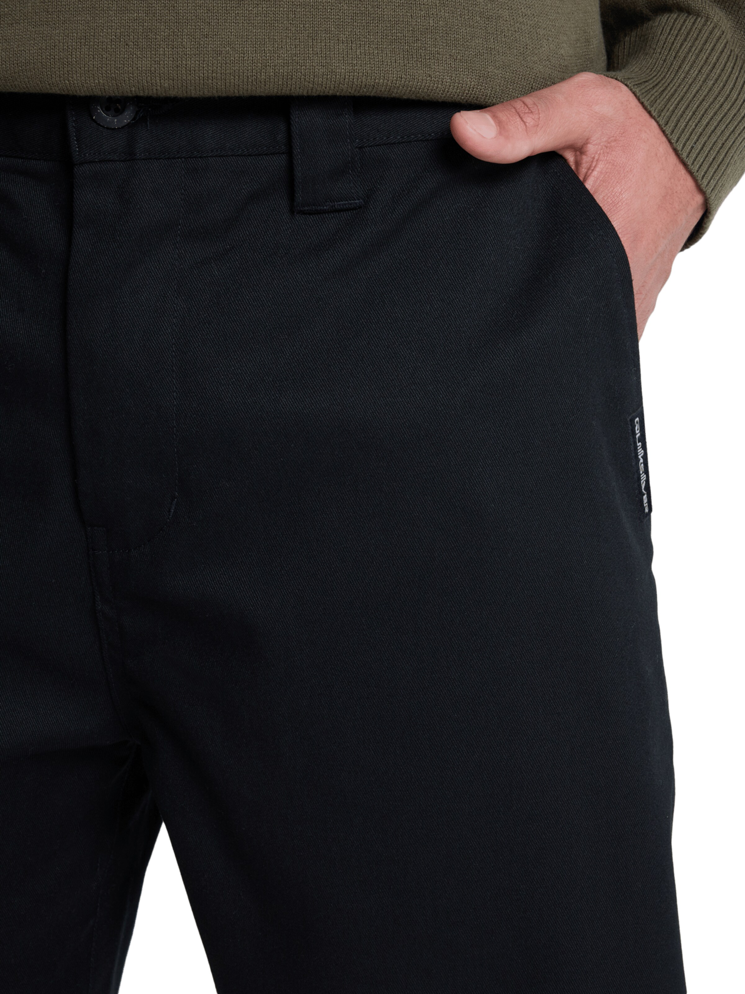 QUIKSILVER Regular Pants in Black