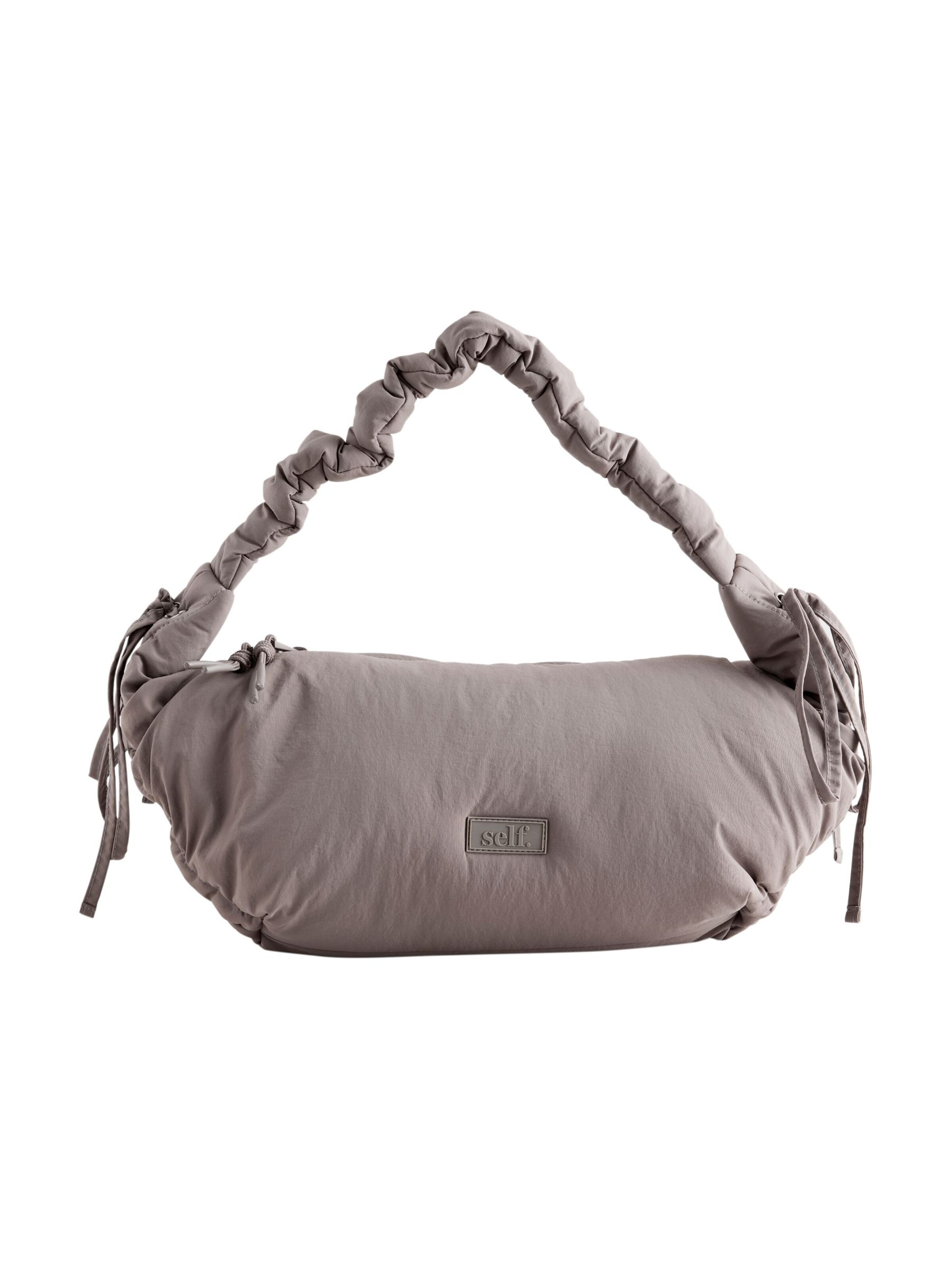 self. - Bolso de hombro en gris: frente