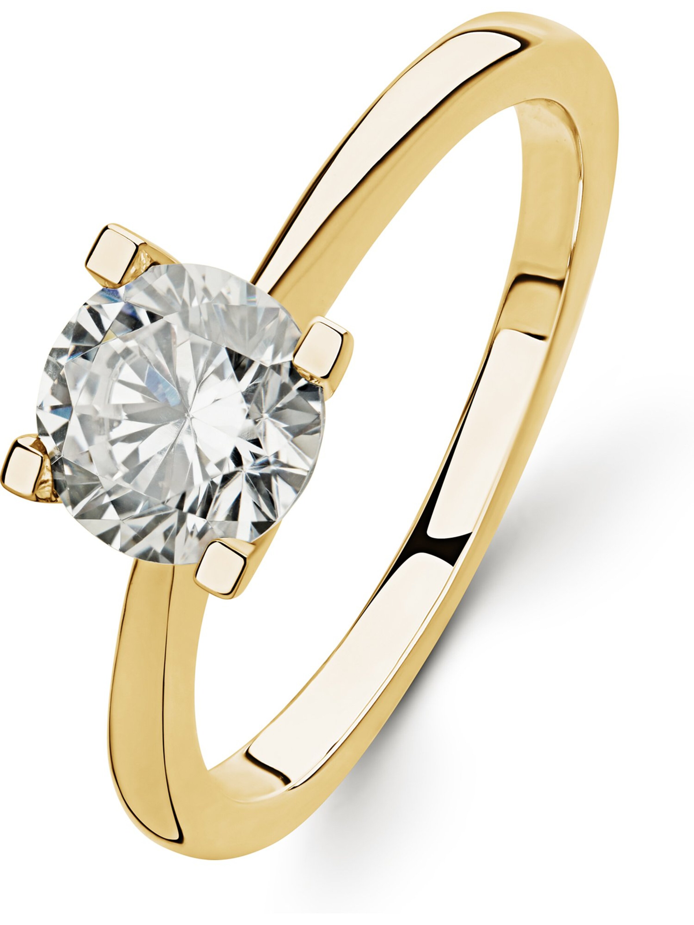 CHRIST Ring ' ' in Gold: front