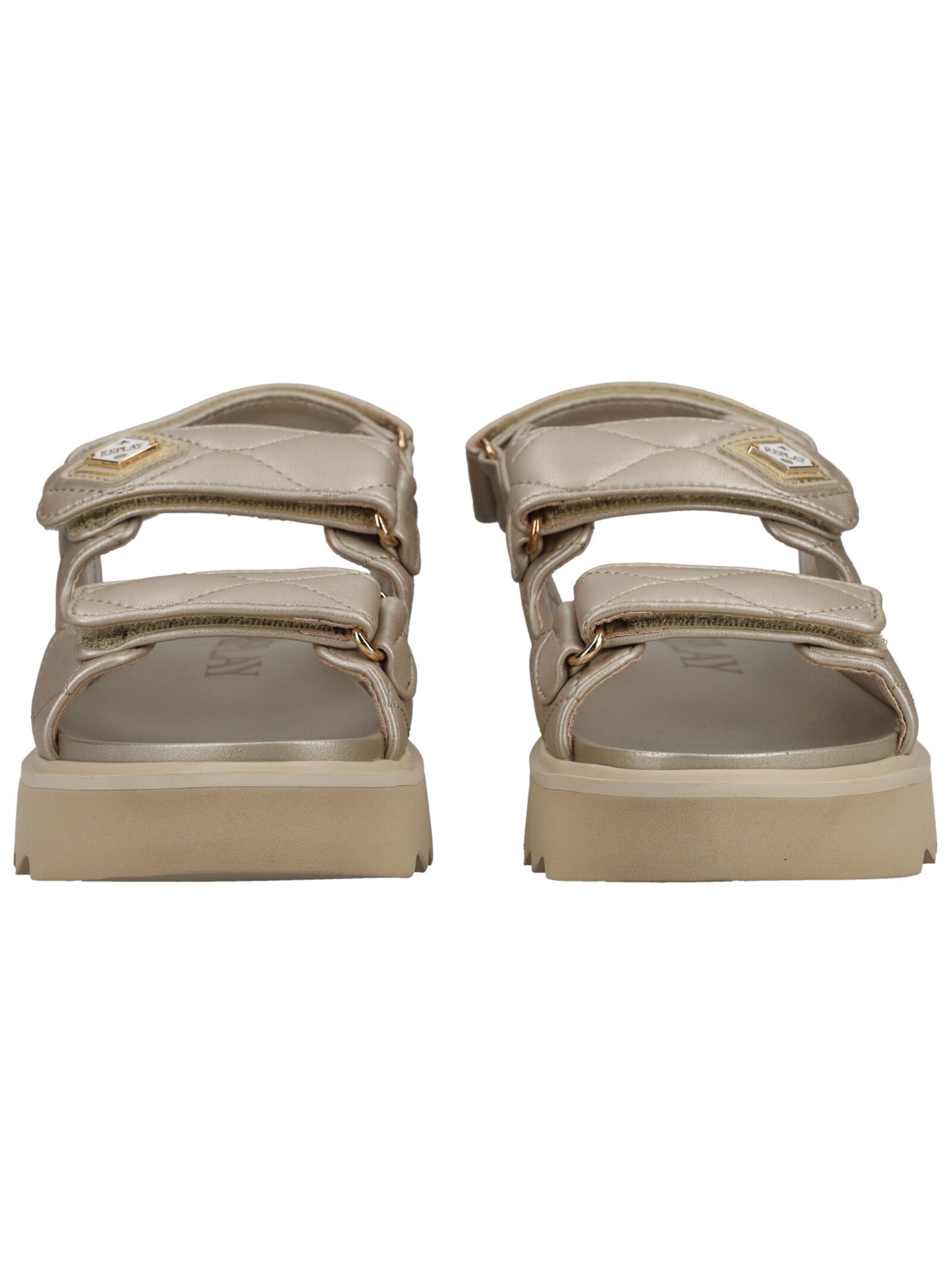 REPLAY Sandalen met riem in Beige