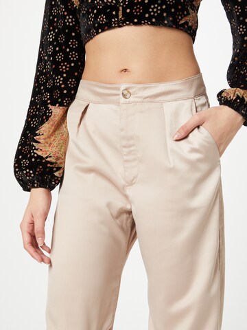 Loosefit Pantalon à pince HOLLISTER en beige