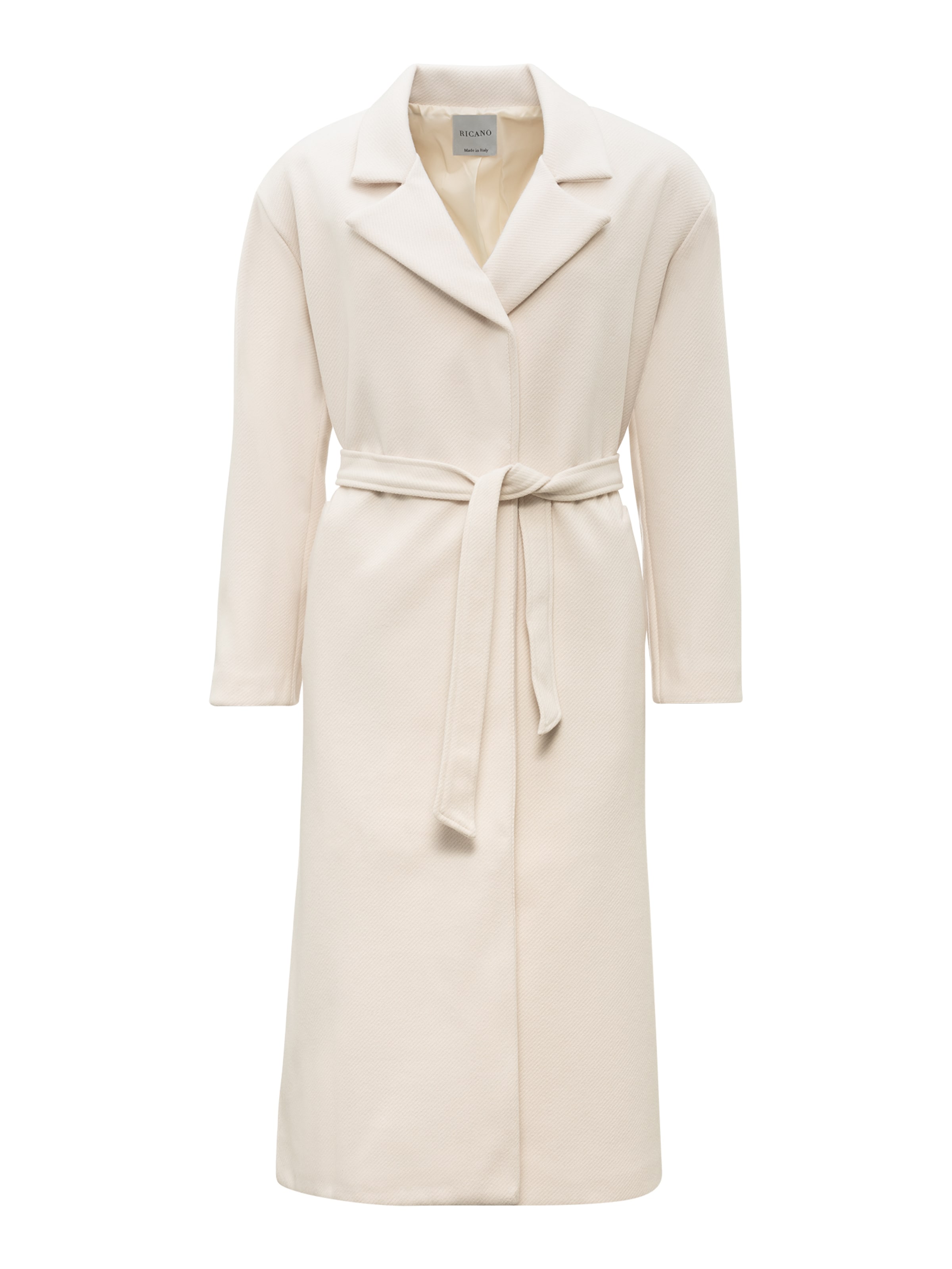 RICANO Mantel 'Miriam' in Weiß: Vorderseite