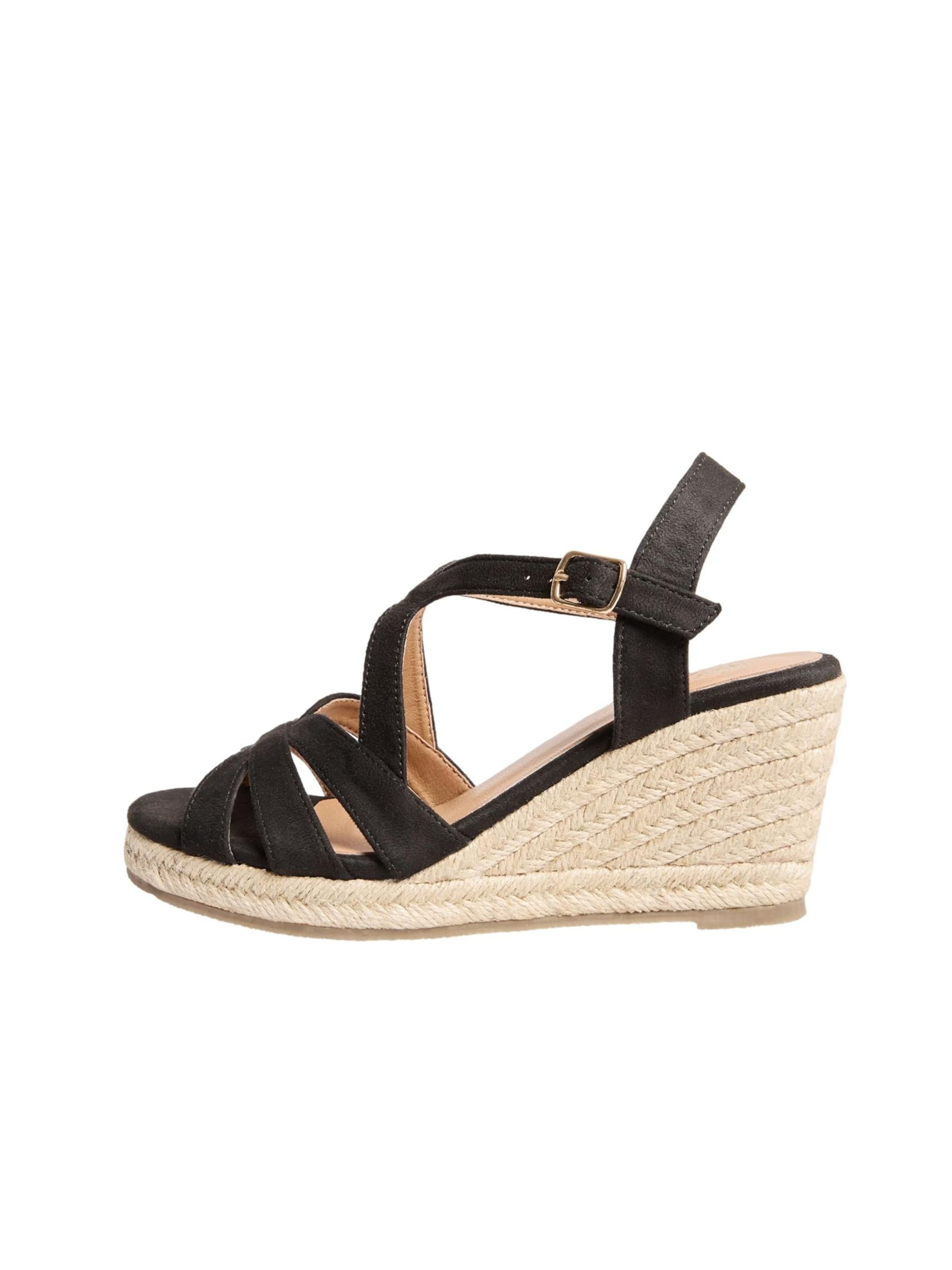 Friends Like These Сандали в черно: отпред