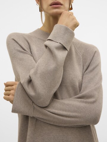 Robes en maille 'GOLD' VERO MODA en gris