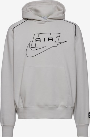 Nike Sportswear Свитшот 'Air' в Серый: спереди