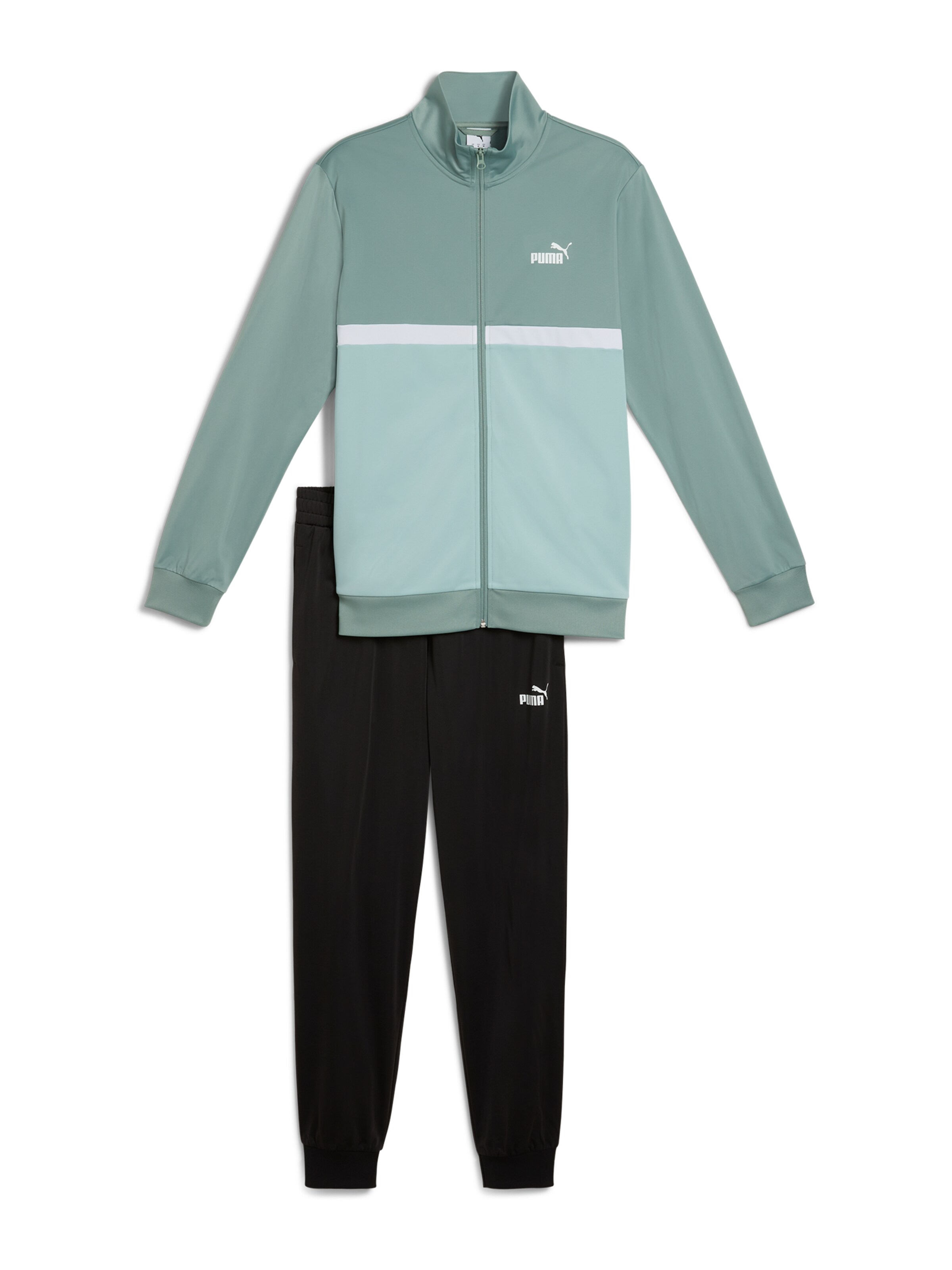 Survêtement PUMA en vert : devant