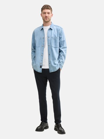 TOM TAILOR Comfort fit Overhemd in Blauw