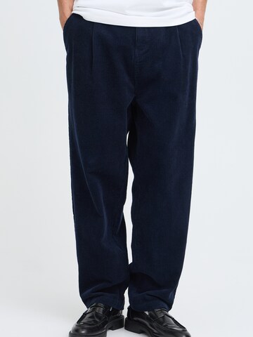 !Solid Loosefit Chino 'SDEthan-Nam Tapered' in Blauw: voorkant