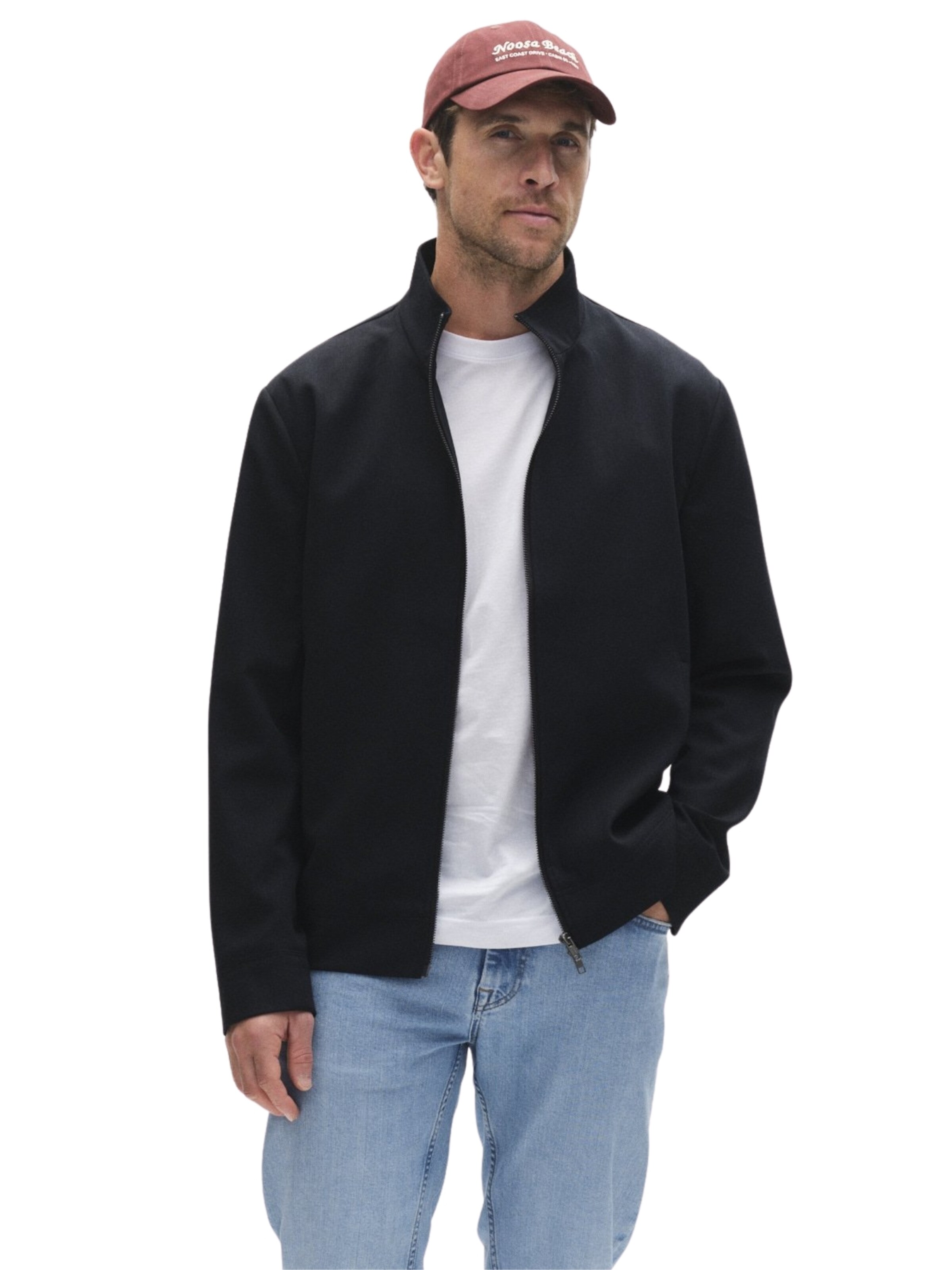 Giacca di mezza stagione ' GABnik Phin ' di GABBA in blu: frontale