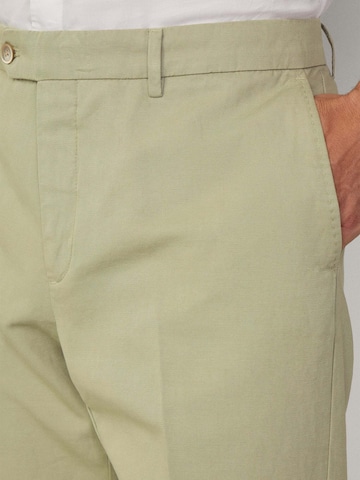 Regular Pantalon chino Hackett London en vert