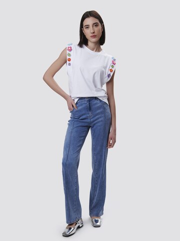 T-shirt Influencer en blanc