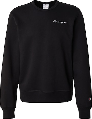 Champion Authentic Athletic Apparel - Sudadera en negro: frente