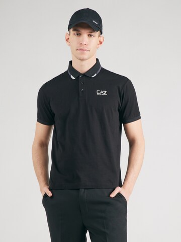 EA7 Emporio Armani Μπλουζάκι σε μαύρο: μπροστά