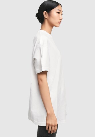 Merchcode Oversized Shirt 'Love In The Air' in White