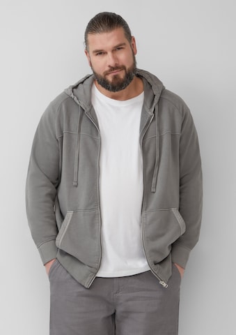 Veste de survêtement s.Oliver en gris : devant