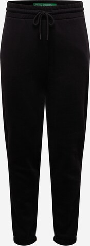 UNITED COLORS OF BENETTON Pants in Black: front