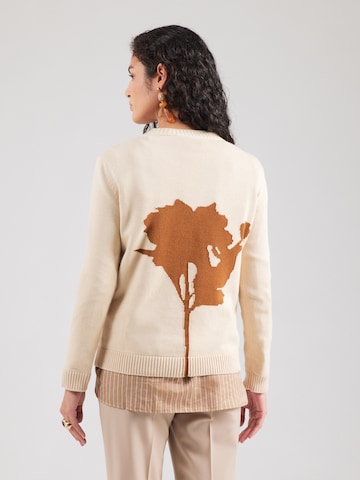Max Mara Leisure Sweter 'GAIA' w kolorze beżowy