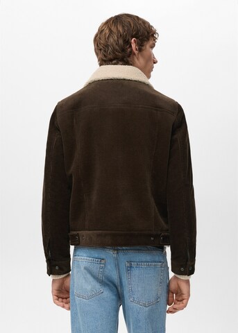 MANGO MAN Jacke 'Moris' in Braun